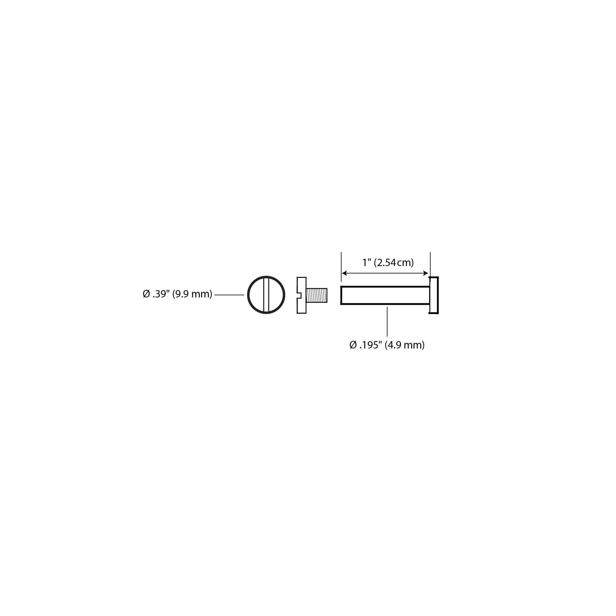 Dritz® Home Brass Long Post Chicago Screws for Binding, 3ct.